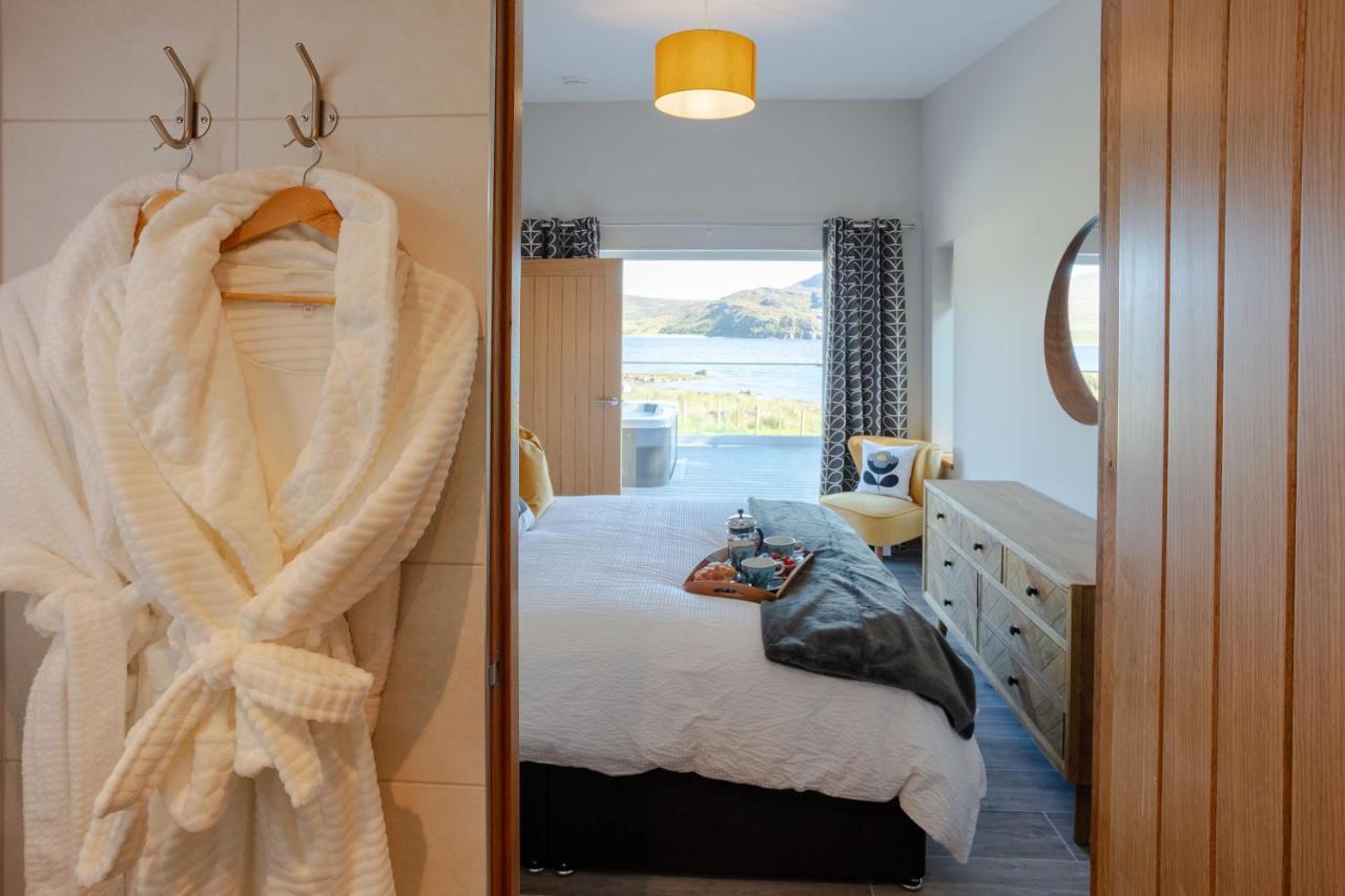 Birches Lodge With Hot Tub Dundonnell Екстер'єр фото
