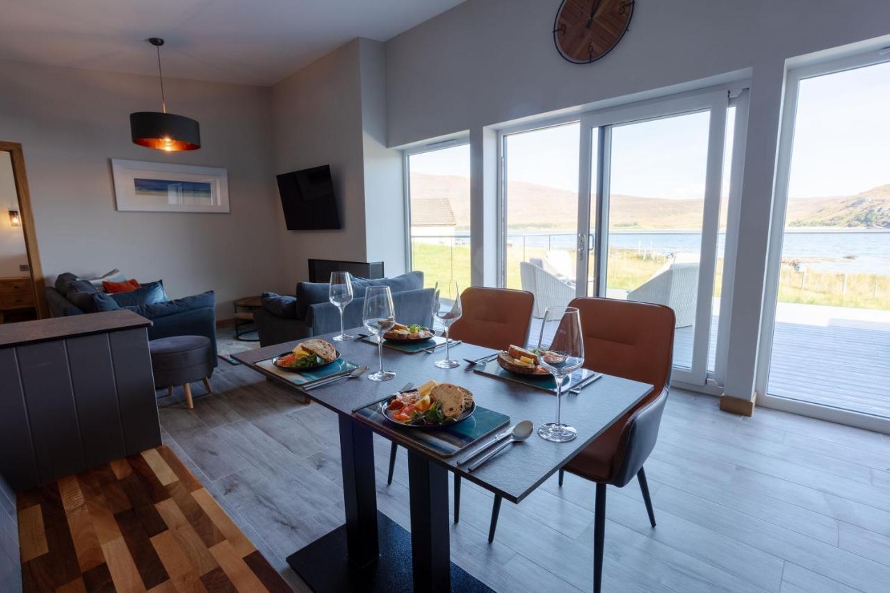 Birches Lodge With Hot Tub Dundonnell Екстер'єр фото